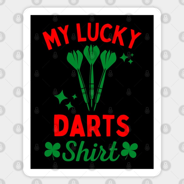 Dart Player Lucky Magnet by footballomatic